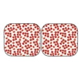 thumbnail image 7 of Balery 2 Piece Tomato Car Windshield Sun Shade|Foldable Front Windshield Shade for Car Front Window for Most Sedans SUV Truck-Large, 7 of 7
