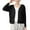Black, variant on Casual Caidigan Sweater for Women Long Sleeve Lightweight Open Front Knit Tops Elegant Cropped Bolero for Dresses