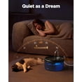 thumbnail image 4 of Fuente de agua para gatos VOUAAOOD, 2,4 L, para gatos de interior, color negro, 4 of 9