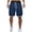 Navy, variant on Shorts Mens 7" Athletic Running Quick Dry Mesh Shorts with Pockets (Available in Big & Tall) Dark Gray S