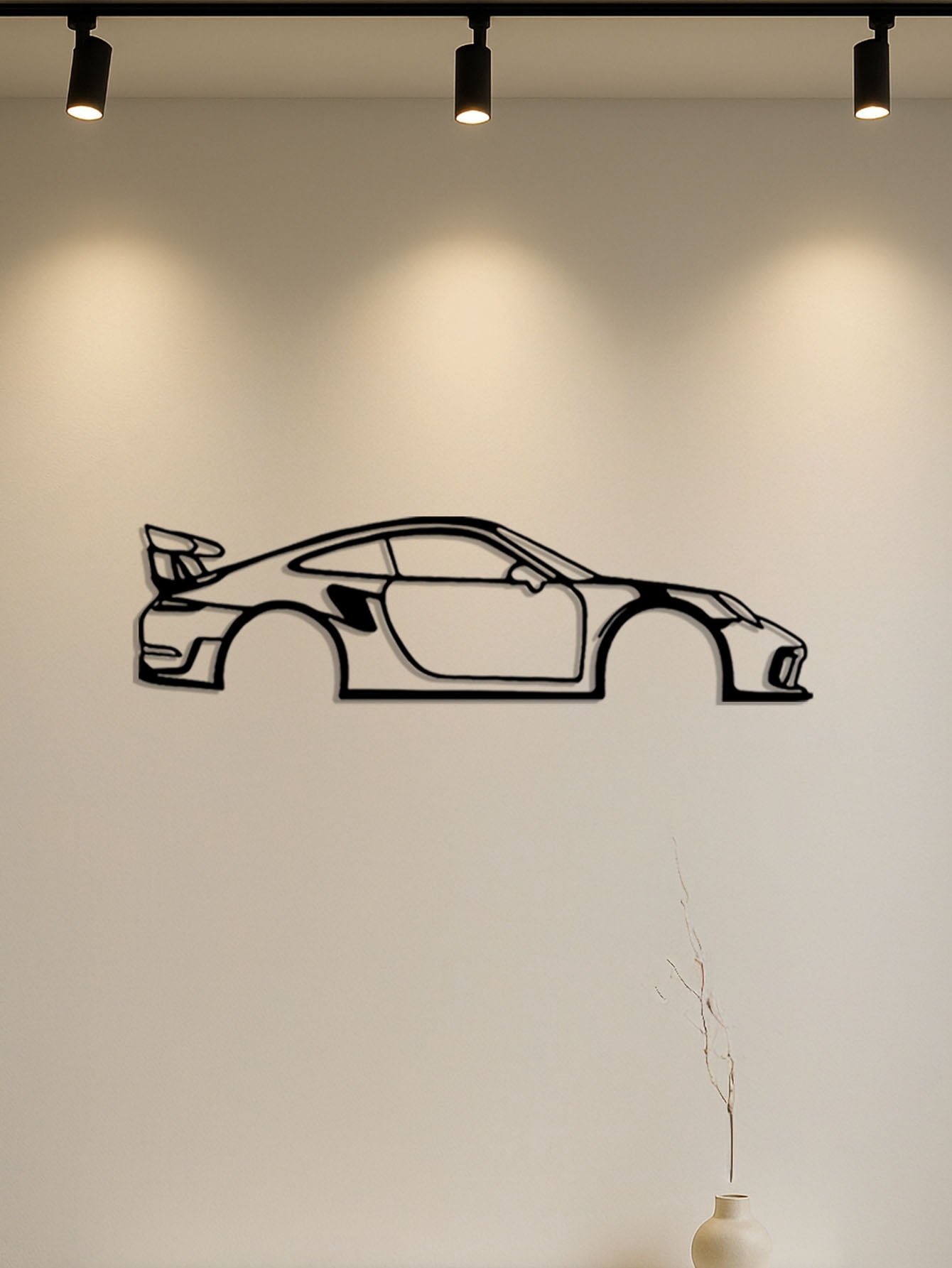 Metal Wall Adornment, Car Art for Children's Rooms, Kindergartens, Living Rooms, Nurseries & Bedroom
