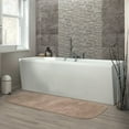thumbnail image 2 of Garland Rug Traditional Washable Nylon Taupe Bathroom Runner, 22" x 60", 2 of 6
