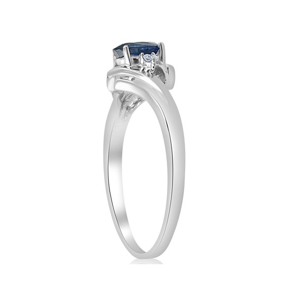 Bague - Or - Naturel (non traité) - Saphir et Diamant - Catawiki