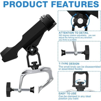 Big Jon Sports RH00380 Single Ratchet Heavy-Duty Diver Rod Holder Silver -  Walmart.com