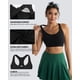 thumbnail image 2 of Top deportivo RUNNING GIRL de alto impacto negro para mujer talla L, 2 of 6
