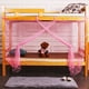 thumbnail image 3 of Literas para niños, cenefa, dormitorio de estudiantes, red de insectos, ropa de cama de cuatro esquinas, dosel, repelente de insectos, cortina de cama sidaley JJ25257-02, 3 of 4