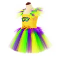 thumbnail image 5 of Disfraces de carnaval para niñas, fiesta de carnaval, vestido de tul con purpurina, vestidos de tul para niñas, conjunto de ropa elegante, 5 of 5