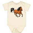 thumbnail image 3 of Inktastic Wild Mustang Horse Galloping Boys or Girls Baby Bodysuit, 3 of 5