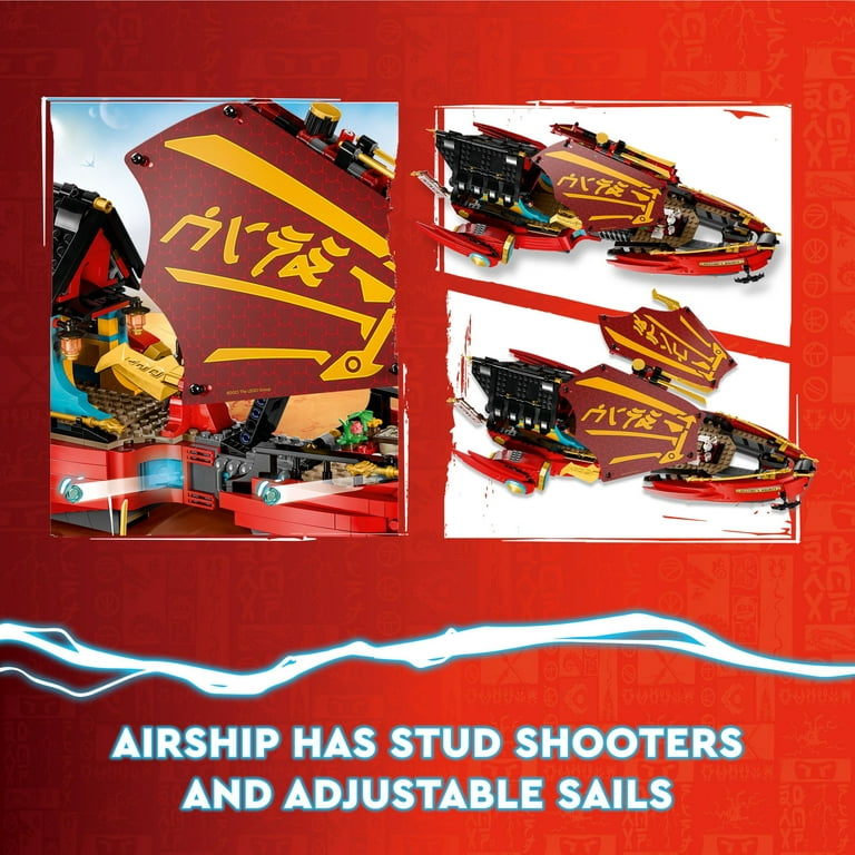 Amazon.com: LEGO Ninjago 71797 Aerial Battleship Bounty Toy