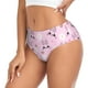 thumbnail image 2 of Fotbe Rabbit Face Calzones Estampados para Mujer – Ropa Interior de Algodón, Cómoda, Suave y Elástica-3X-Large, 2 of 6