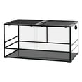 thumbnail image 3 of REPTI ZOO 120 gallon Black Knock Down Reptile Glass Terrarium, 3 of 6