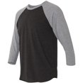 thumbnail image 2 of Mens Clementine Tri-Blend 3/4-Sleeve Raglan Tee, 2 of 4