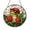 Acrylic 3.5 Inch, variant on Frog Strawberry Garden Stained Glass Style Acrylic Window Suncatcher Decor, Decorative Hanging Panel Ornament for Nature Window Art and Cottage Theme Home Decoration