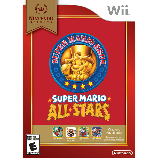 sne mount politiker Nintendo Selects: Super Mario All-Stars, Nintendo, Nintendo Wii,  045496904197 - Walmart.com