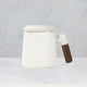 thumbnail image 1 of Taza de té de cerámica, taza de agua con asa de tapa, taza de té, regalo de mamá para adultos, taza para beber, taza de pareja, Taza de leche para el, 1 of 8