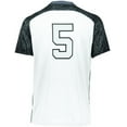 thumbnail image 5 of High Five XS Youth Hawthorn Soccer Jersey White/Black Print/Graphite 322941, 5 of 6