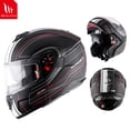 thumbnail image 3 of NEW Cascos De Carreras Profesionales MT ATOM SV, Cascos Modulares De Cara Completa Aprobados Por ECE DOT, Originales, Invierno, 3 of 5