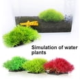 thumbnail image 1 of Flmtop Artificial Pine with Base Grass Fish Tank Ornament Aquatic Plant Landscape Decor Red, 1 of 8