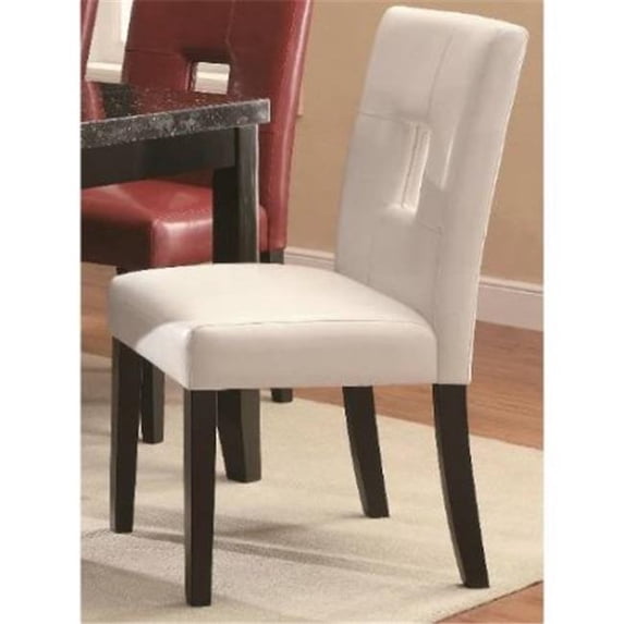 Coaster Newbridge Dining Side Chair with Plush Seating in Fabric - Pack of 2