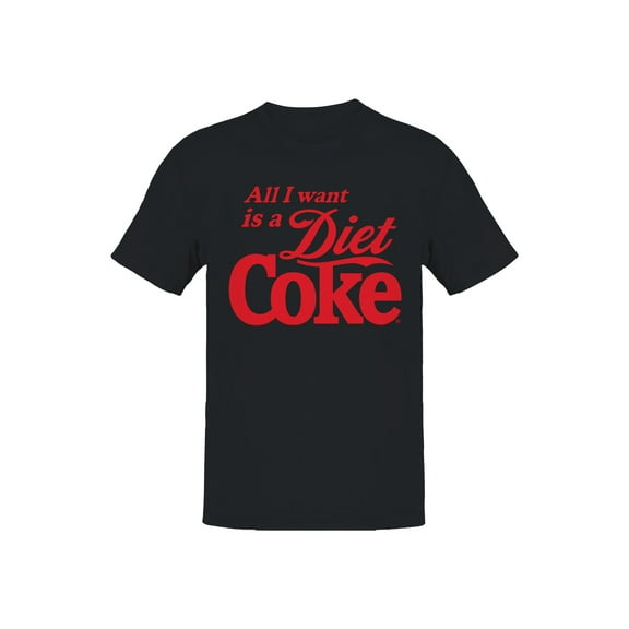 Officially Licensed Diet Coke All I Want is Diet Coke Men's T-shirt