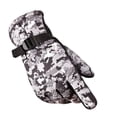 thumbnail image 7 of Sunjoy Tech 1 Pair Winter Camouflage Cycling Gloves,Windproof Waterproof Gloves for Men Women Full Finger Outdoor Warm Motorcycle Snow Skiing Gloves, 7 of 7