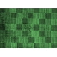 thumbnail image 1 of Ahgly Company Indoor Rectangle Oriental Emerald Green Modern Area Rugs, 2' x 4', 1 of 4