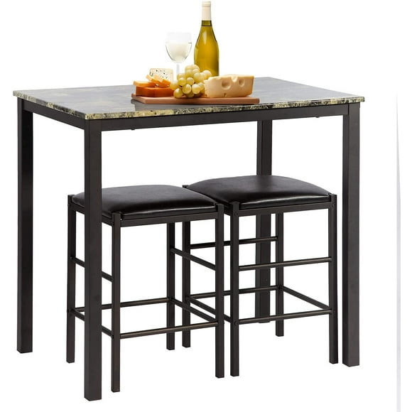 FDW Dining Table Set Kitchen Table and Chairs Dining Table for Dining Room Table Set for Small Spaces Home Furniture Rectangular Modern
