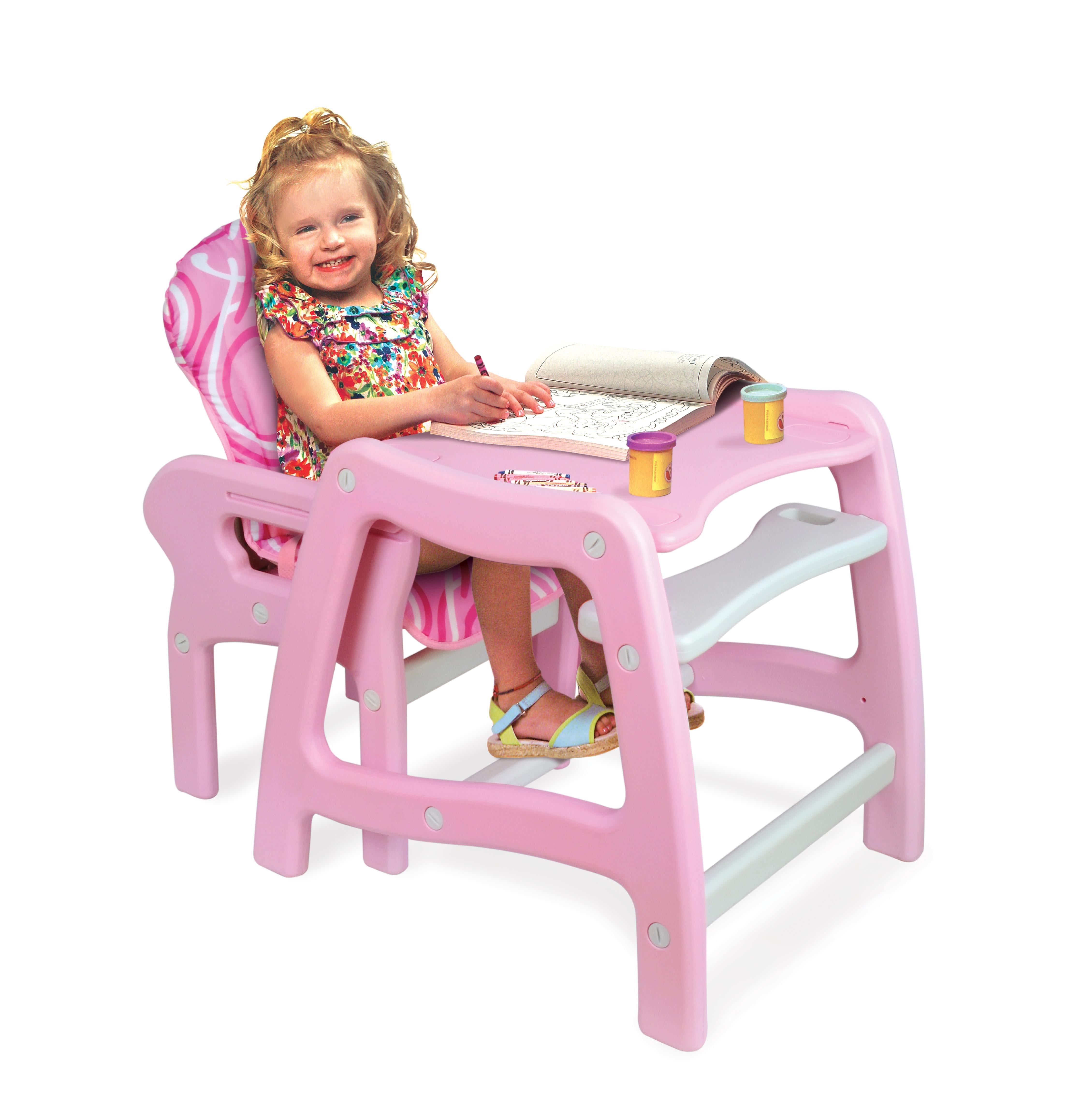 Envee Ba High Chair With Playtable Conversion Colorpink And truly Fantastic Baby Girls High Chair – Best Image Resource