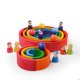 thumbnail image 4 of 12 rompecabezas de madera Rainbow Stacker Toy para niños, 4 of 5