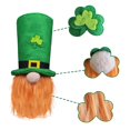 thumbnail image 3 of Bunny Chorus Decoraciones del día de San Patricio 4 piezas Gnomos del día de San Patricio Felpa hecha a mano Tomte Decoraciones clásicas del día de San Patricio para el hogar Tbale Oficina Decoración, 3 of 5