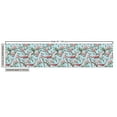 thumbnail image 3 of Ambesonne Floral Fabric by the Yard Upholstery, Vintage Style Bird Print, 10 Yards, Soft Blue and Dried Rose, 3 of 5