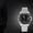 Black, variant on Men Automatic Mechanical Wristwatch Stainless Steel Band Self Winding Analog Watch Black Dial 41mm