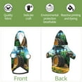 thumbnail image 6 of Cauagu Green Tractor Field Pattern Winter Pet Hoodie Sweatshirts- Dog Hoodie Sweater with Leash Hole - Cute Dog Hoodie - Pet Clothes Puppy Cat Custume -XX-Large, 6 of 8