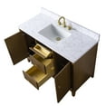 thumbnail image 4 of Vanity Art 48" Bathroom Vanity with Sink and Engineered Marble Top, Freestanding Storage Cabinet with 2 Drawers, 2 Shelves and 1 Flip Down Tray, 4 of 6