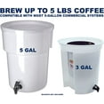 thumbnail image 5 of Commercial Cold Brew Coffee Filters, 20" x 20", 100 Pack for 5-Gallon Cold Brew Coffee Makers, 5 of 6