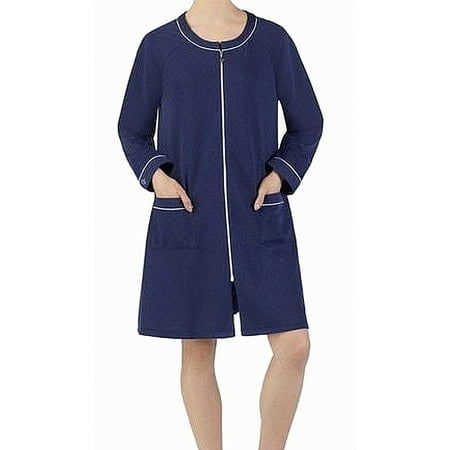 - Midnight Women's Large Zip Front Pocketed Gowns L