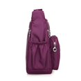 thumbnail image 3 of DGMIOCS Women Shoulder Handbag Roomy Multiple Pockets Bag Ladies Crossbody Purse Fashion Tote Top Handle Satchel Purple, 3 of 4