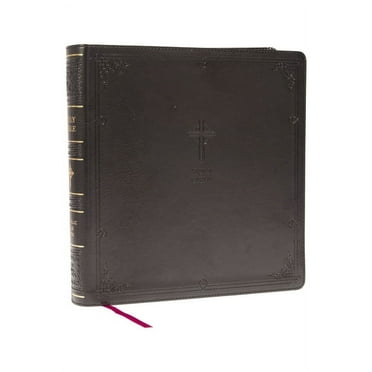 Nabre XL, Catholic Edition, Leathersoft, Black, Comfort Print: Holy Bible, (Hardcover)