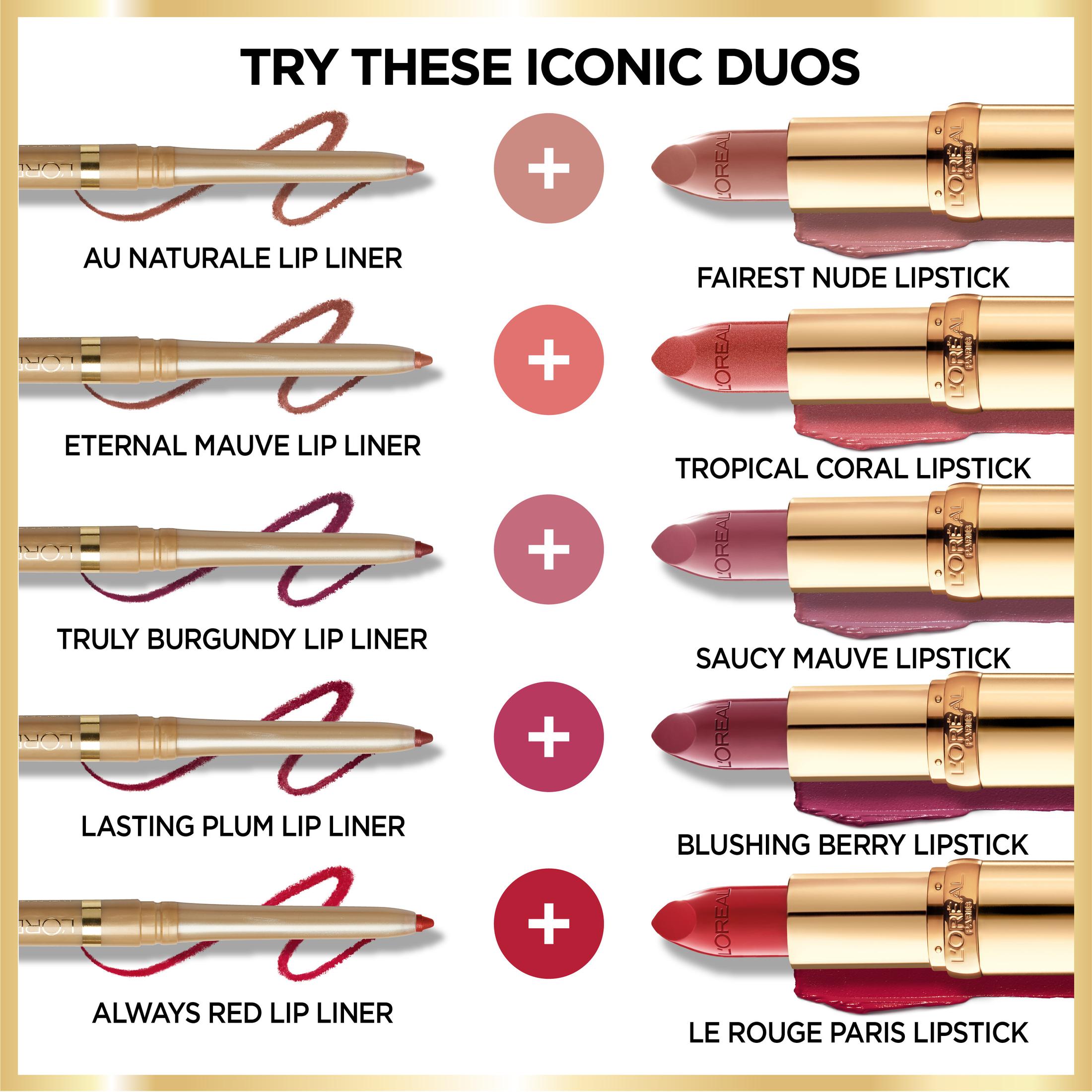 L'Oreal Paris Colour Riche Original Satin Lipstick for Moisturized Lips, 857 Sunwash - image 5 of 5