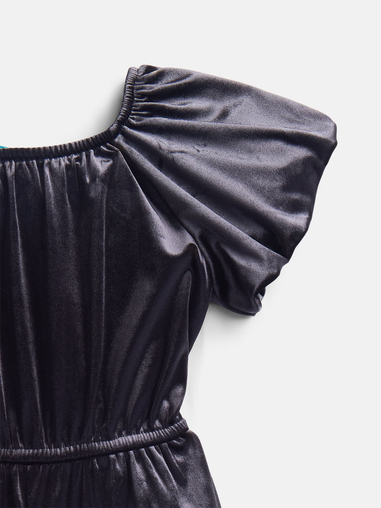 Wonder Nation Girls Velour Jumpsuit, Sizes 4-18