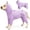 Purple, variant on Amztom Dog Outdoor Protective Suit, 4-Leg Water-Resistant Jumpsuit, Tick & Burr Barrier, Breathable Stretch Nylon, Lightweight for Summer/Fall(Green,XS)