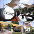 thumbnail image 4 of Dww-44 Pices Kit de Fixation Voile D'ombrage, Kit de Fixation pour Voile de Jardin pour Voile D'ombrage en Acier Inoxydable 304 pour Triangle Carr Rec, 4 of 5