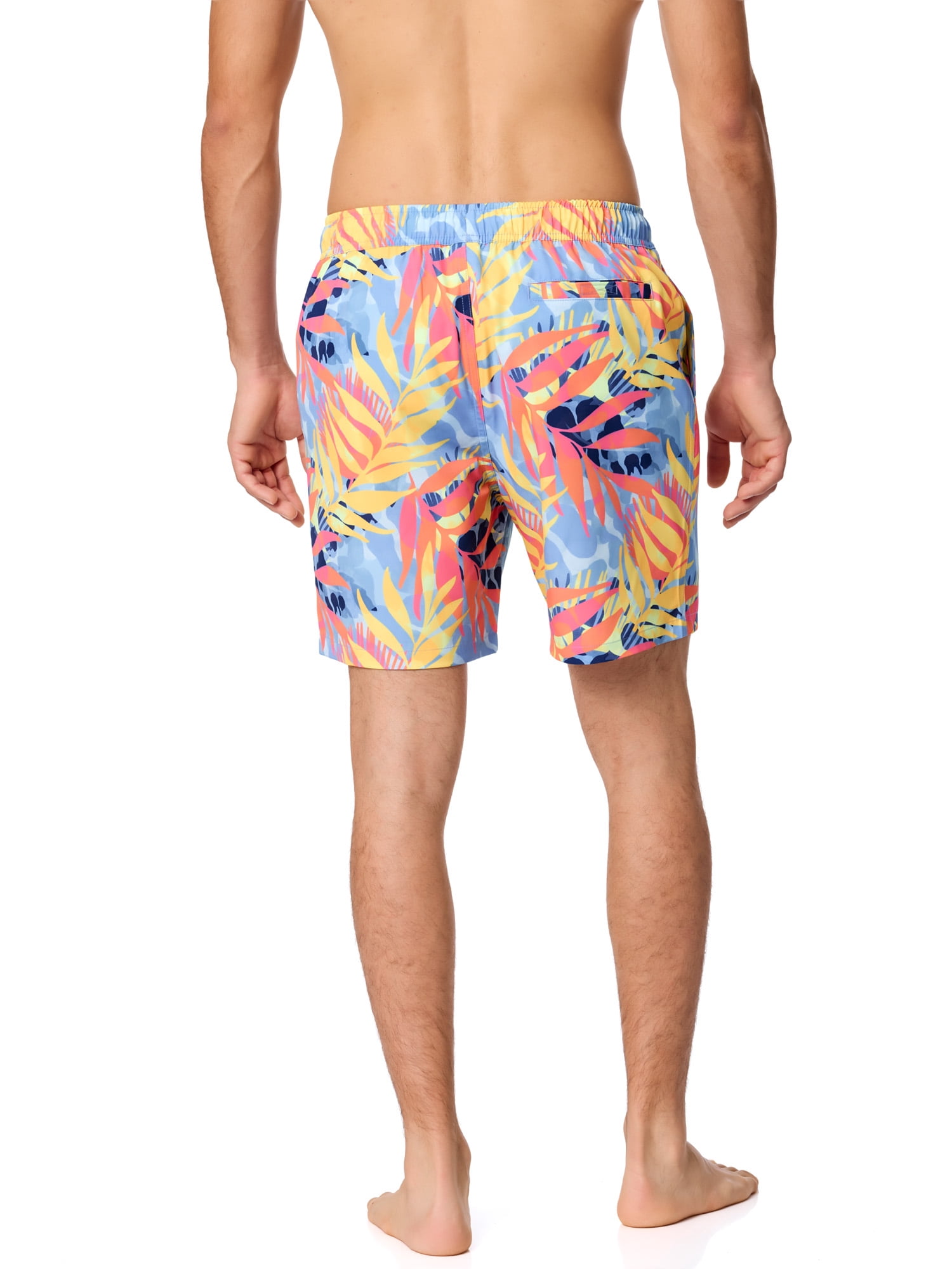 Rugged Shark Mens & Big Mens Swim Trunks, 7" Inseam, Sizes S-3XL