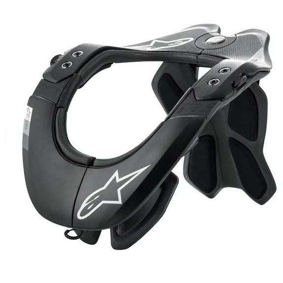 Alpinestars BNS Tech 2 Bionic Neck Support Brace Black/Gray LG-XL
