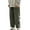 Army Green, variant on Wyongtao Men's Cargo Pants Loose Hiking Pants Drawstring Elastic Waist Casual Jogger Pants,Khaki XL