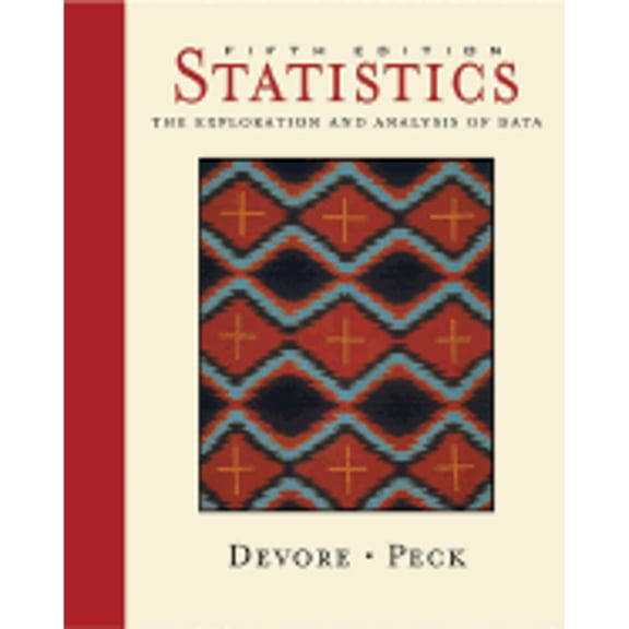 Pre-Owned Statistics: The Exploration and Analysis of Data (with CD-ROM, InfoTrac, and Internet Companion) (Available Titles CengageNOW) (Hardcover) 0534467237 9780534467234