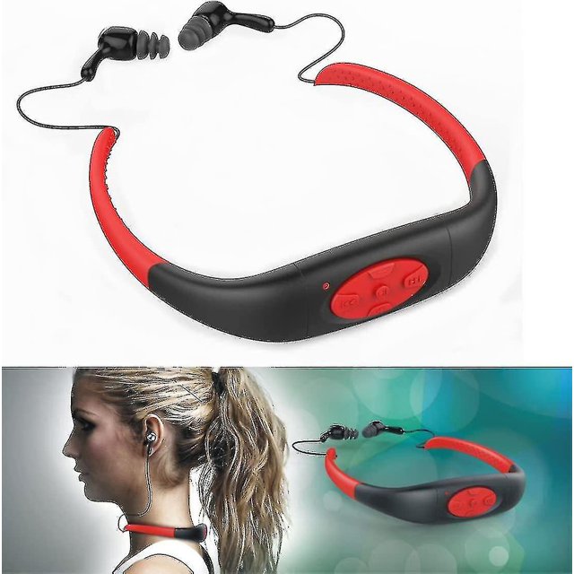 Banda para el cuello impermeable del reproductor de música MP3 de los deportes subacuáticos 8GB