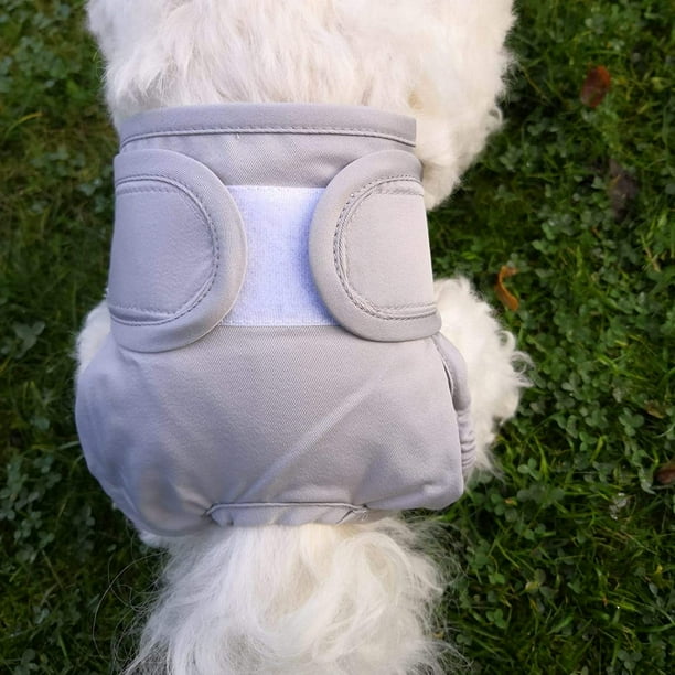 Zecatl Dog Diapers For Bitches Washable For Heat And Incontinence Xs