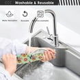 thumbnail image 6 of Summer Mexico Cactus Sink Splash Guard for Faucet 2 Packs Faucet Absorbent Mats, Floral Flowers Sun Faucet Handle Drip Catcher Quickly Drying Mat for Kitchen Counter Bathroom, 14.9"x5.5", 6 of 7