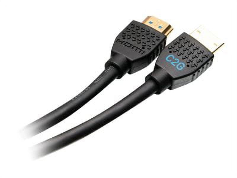 C2G 6ft 4K HDMI Cable - Performance Series Cable - Ultra Flexible - M/M - 6 ft HDMI A/V Cable for Audio/Video Device, Computer, Projector, Monitor - First End: 1 x HDMI Male Digital Audio/Video - Seco